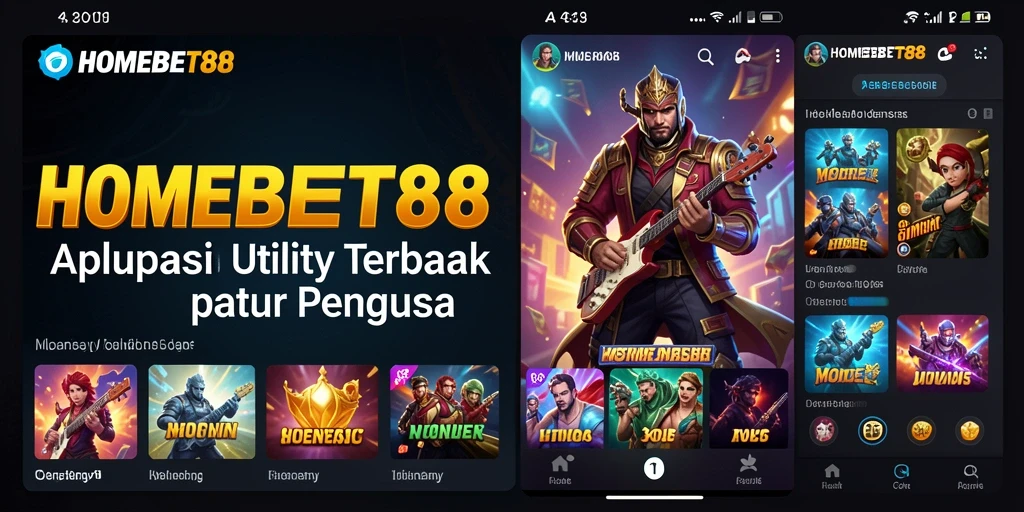 Tampilan antarmuka HOMEBET88 yang intuitif dan bermanfaat.