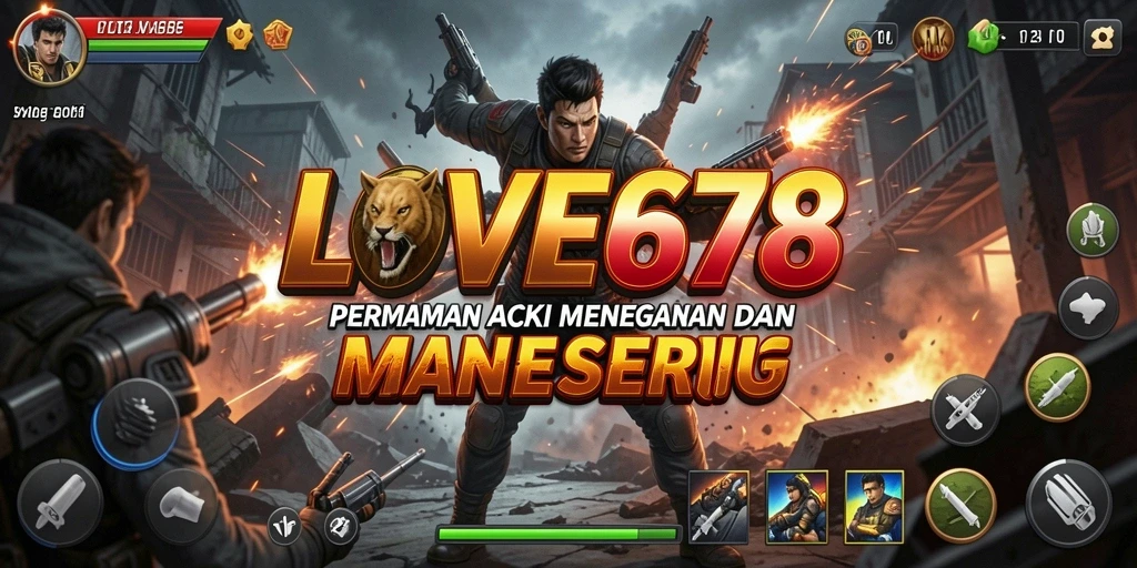 Tampilan gameplay menegangkan dalam LOVE678 dengan aksi seru.