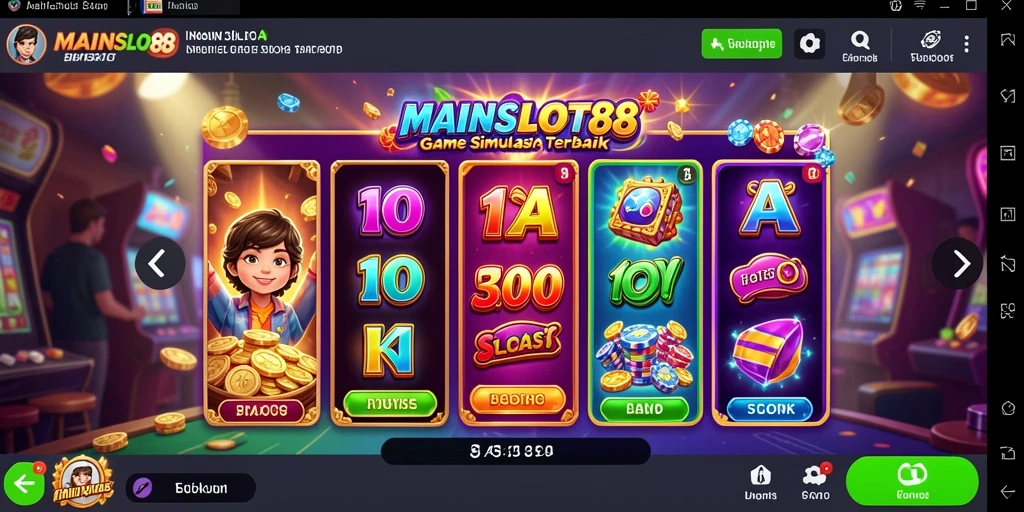 Tampilan gameplay MAINSLOT88 yang seru dan menarik.