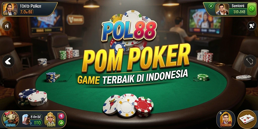 Tampilan gameplay Poker yang menarik dan interaktif.