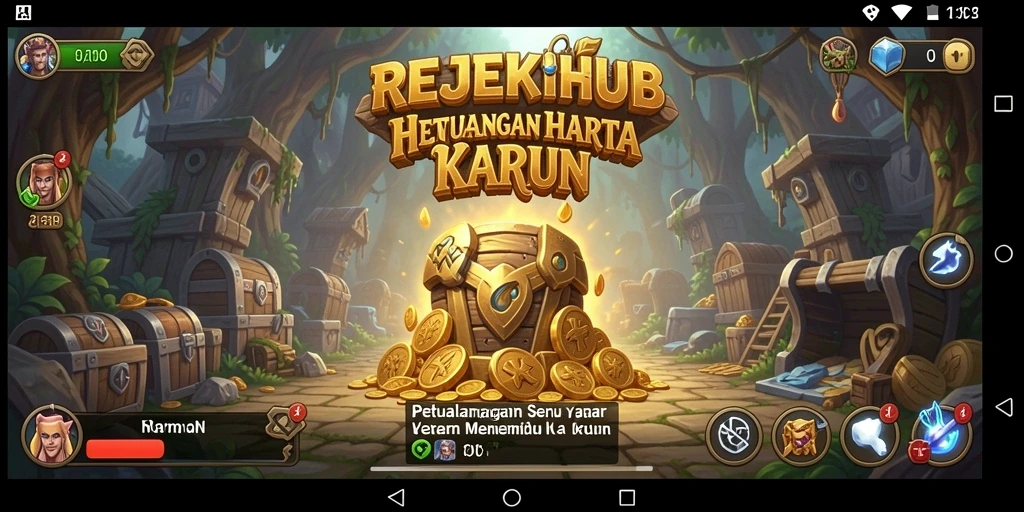 Gambaran gameplay petualangan seru di REJEKIHUB.