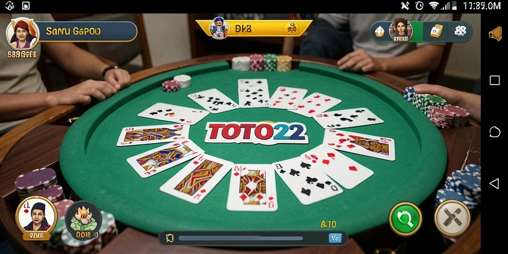 Gameplay menarik dari TOTO22 dalam permainan Gaple.