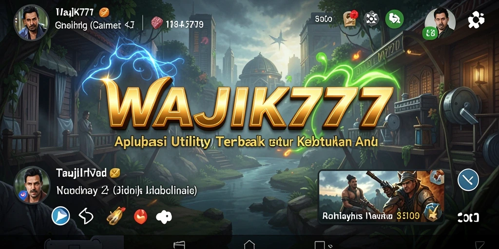 Tampilan utama WAJIK777 dengan fitur manajemen waktu yang mudah diakses.